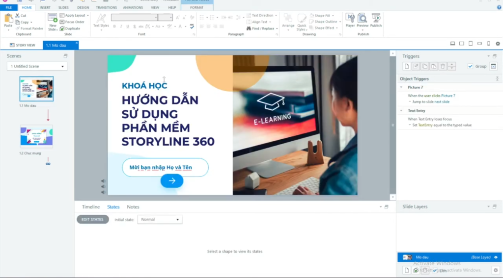 Hướng dẫn sử dụng Storyline 360 bằng video theo chủ đề